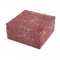 DITON HISTORY červená - Zdící blok nízký kámen poloviční
